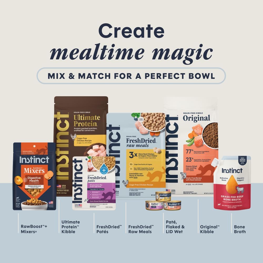 Instinct Ultimate Protein Grain Free Cage Free Chicken Recipe Natural Dry Cat Food, 10 lb. Bag