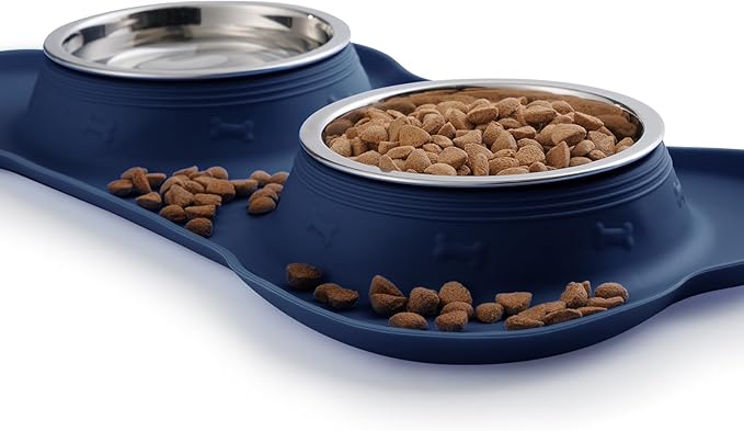 Hubulk Pet Dog Bowls 2 Stainless Steel Dog Bowl - Image 5