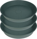 3 Pack of 25 26 inch Plant Saucer, 4.2" Depth, Large Deep Plastic Flower by Bleuhome