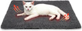 Self Warming Cat Bed Self Heating Cat & Dog Pad - Waterproof Heated Thermal Mat, Non-Slip, Washable for Senior Pets, Kittens, Dogs, Indoor/Outdoor Use, Non-Electric(Dark Grey, 24" X 18")