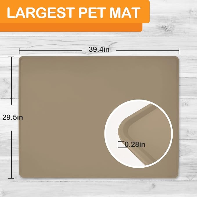 KVK Dog Water Mat 39.4×29.5in - Image 2