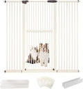 Lumizone Extra Tall Cat Gate 61.02" High Pressure Mounted Extra Wide by Lumizone