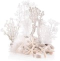 biOrb Winter Dream Décor Set, White Snow Themed Collection of Fish Friendly Aquarium Decorations