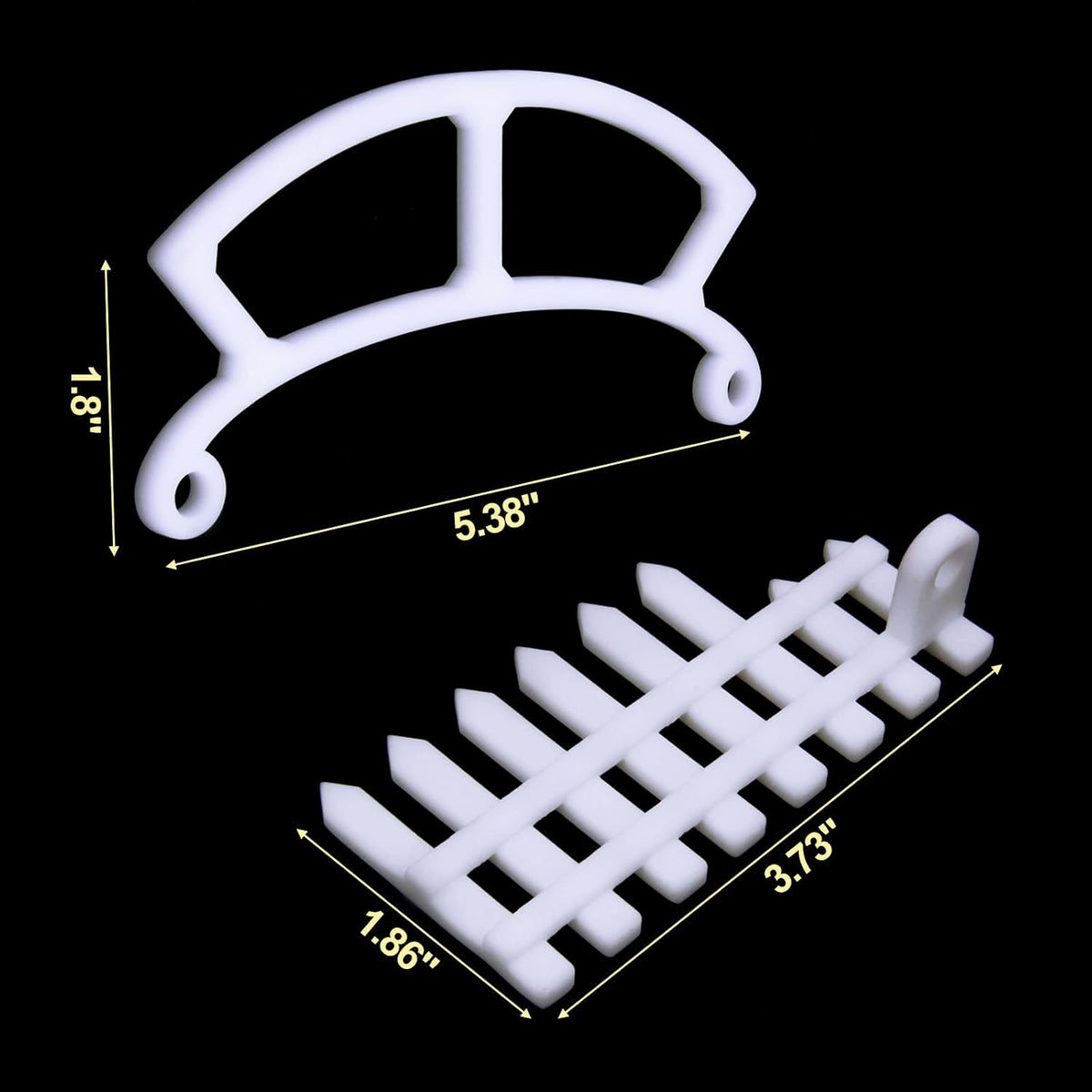 Bird Feeder Perch Extension Set, Fits Side Fence & DIY Add-Ons