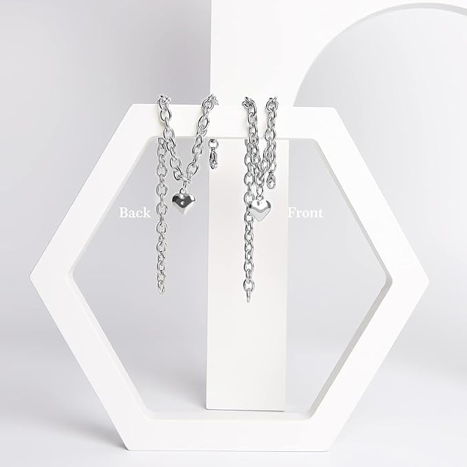 HOWWFALY Dog Collar and Dog Chain Necklace Stainless Steel Adjustable 18K - Image 5
