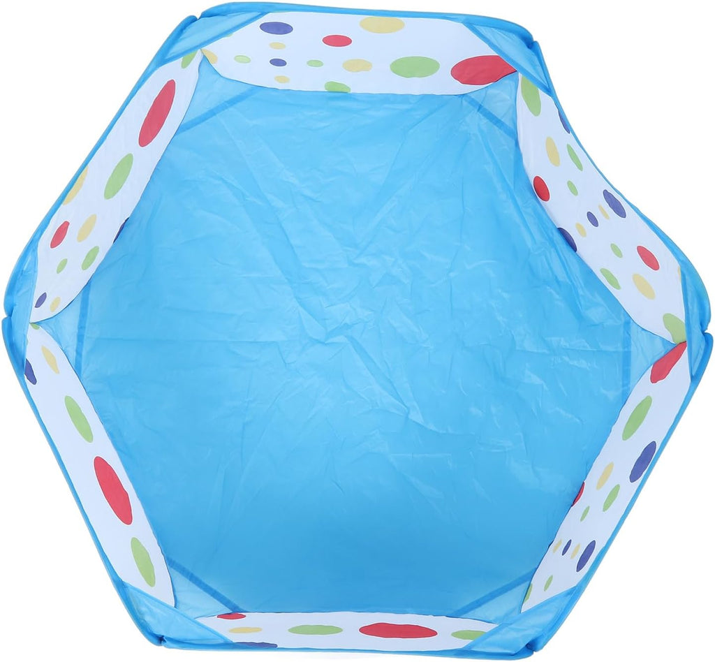 HEEPDD Portable Pet Playpen, Foldable Secure Exercise Pen for Indoor Outdoor Oxford Fabric 8 Panel 24 Inch Height 5 Lb Weight Mesh Visibility Small Animals