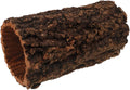 DECHOUS Natural Cork Bark Reptile Hide, 7.9 Inch Hollow Log Cave