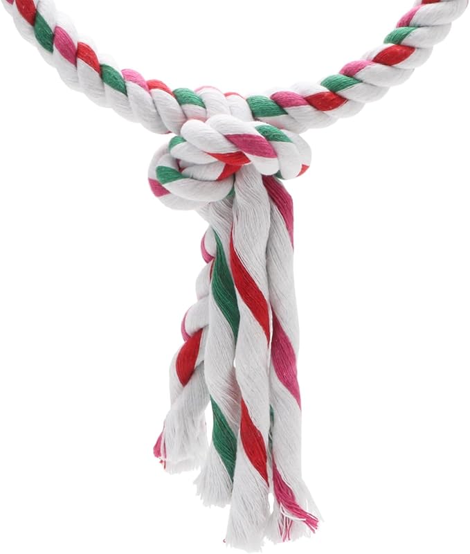 Bird Rope Swing Toy Parrot Climbing Perch Stand - Image 7