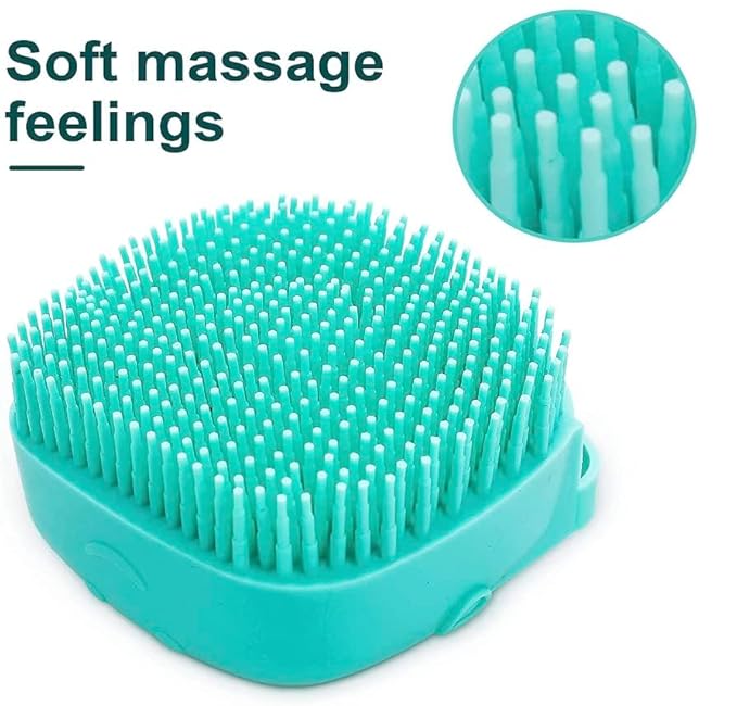 Pet Bath Massage Brush Puppy Dog Cat Grooming Cleaning Soft - Image 7