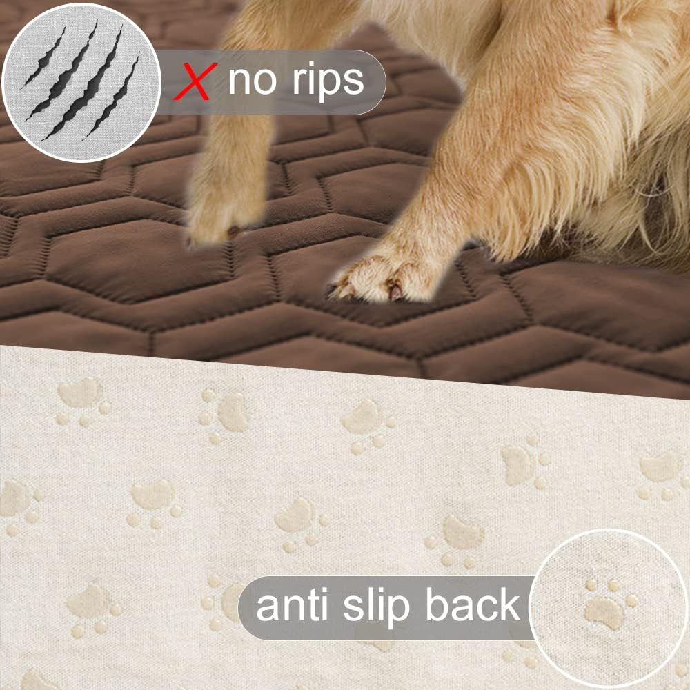 Waterproof Blanket Couch Cover for Dogs Non-Slip Pet Sofa Protector