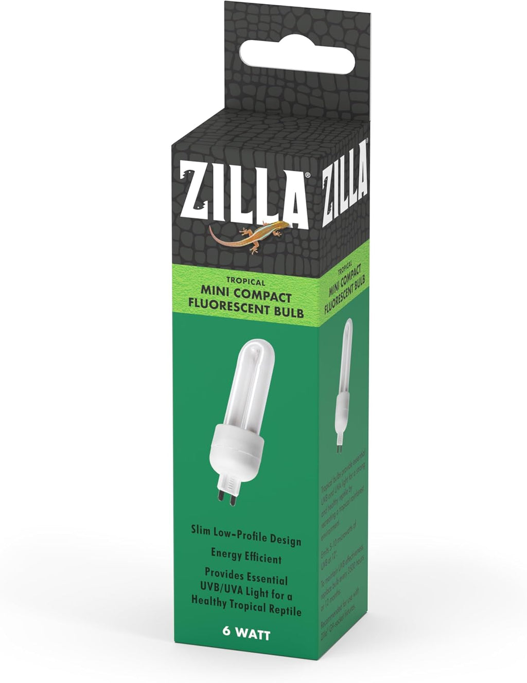 Zilla Mini Compact Fluorescent UVB Bulb, Desert, One Size