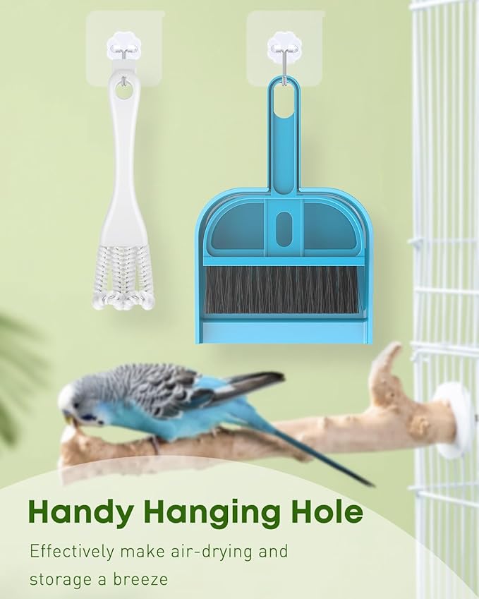 Pawfly 3 Pcs Bird Cage Cleaner Brush - Image 7