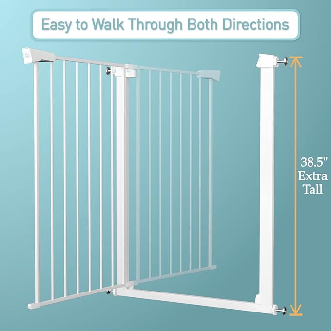 Fairy Baby 38" Extra Tall Dog Gate - Image 9