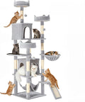 Sweetcrispy Cat Tree 75 Inch, Large Multi-Level Tall Cat Tree Tower by Sweetcrispy