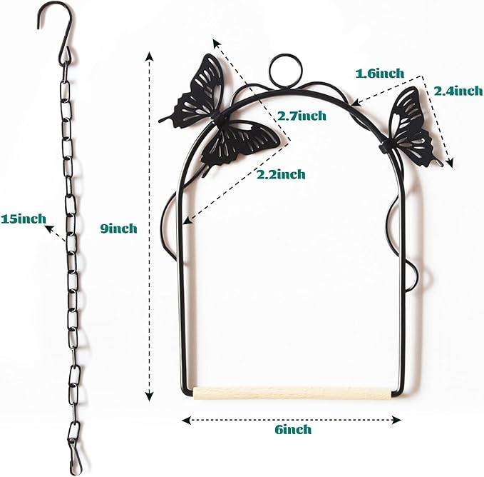 Hummingbird Swing 2 Pack Attractive Hummingbird Perch - Image 4