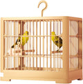 2025 New Carry Cage for Parakeet Portable 30x23x26cm Bird Travel Carrier Cage by Unknown