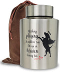 Small Dog Urn for Ashes, for Pet Cremation Keepsake