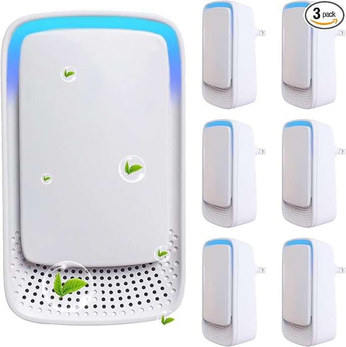 2026 New3 Pack Plug In Air Ionizers-Negative Ion Air Purifier by Lmhaichao