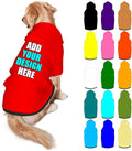 Custom Dog Clothes with Photo Name Logo Personalized Dog Sweaters by Mynvzrk