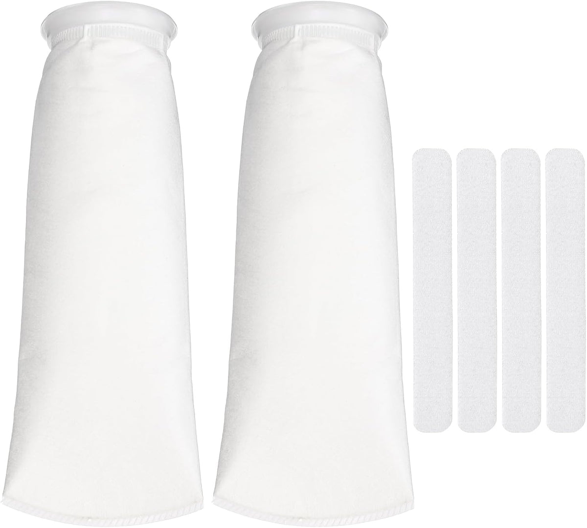 Aquarium Filter Bag Mesh (2Pc 150 Micron 7.1" Ring 31.9" Long)