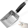 Cat Litter Scoop -Stainless Steel Cat Litter Scoop-Sturdy Mesh Scooper by Apidgrowth