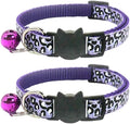 Reflective 2 Pack Breakaway Cat Collars by RSACCSKY