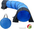10 ft Dog Agility Tunnel with Sandbags for Training