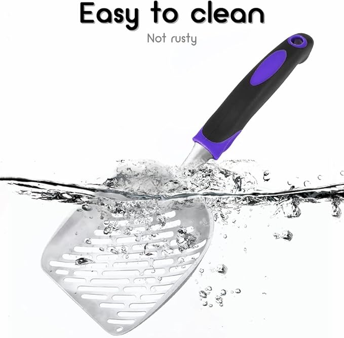 Cat Litter Scoop -Metal Cat Litter Scoop-Upgrade Sturdy Mesh Scooper - Image 5
