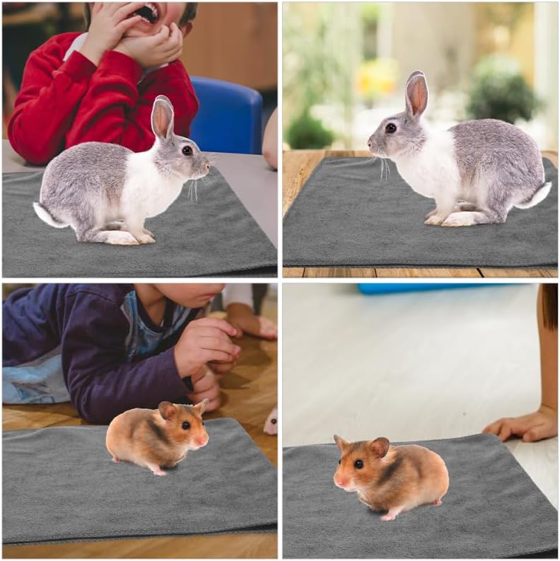 UPKOCH Guinea Pig Blanket 5 pcs Washable Microfiber