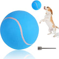 susu & wuwu Giant Tennis Ball for Dogs Yellow Big Tennis Ball for Dog Birthday by susuwuwu