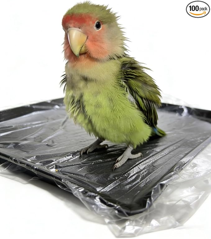 Disposable Bird Cage Liner Bags 100-Pack by PRFOKEY