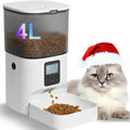 ANDOLL HOME Automatic Cat Feeder, Timed Cat＆Dog Dry Food Dispenser