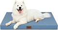 Outdoor Large Washable Dog Bed, Orthopedic Egg Crate Foam Dog Crate Mat by TailStories