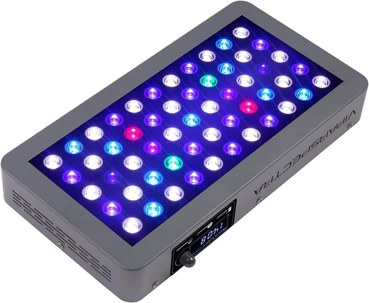 VIPARSPECTRA 165W LED Aquarium Light Dimmable Full Spectrum LED Reef Lights