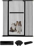 Lumizone Extra Tall Pet Gate 55.12" High Pressure Mounted 50.79"-55.11" Extra by Lumizone