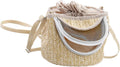 Hamster Carrier Bag Portable Small Animal Carrier with Ventilated Gauze Straw-Woven Appearance Travel Carry Bag for Outdoor Use 5.51 X 5.51 X 4.72 in