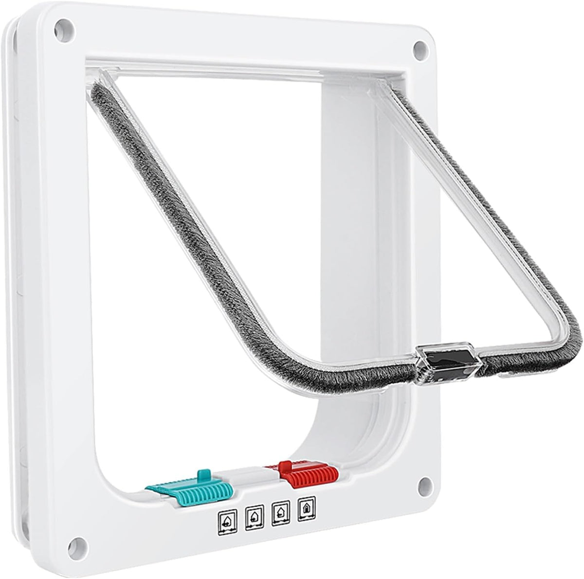 Lessmon Cat Door Flap for Interior Exterior Doors, Outer 11x9.8x0.78in, XL