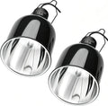 2-Packs Reptile Light Fixture, 5.5 Inch Deep Dome Lampshade