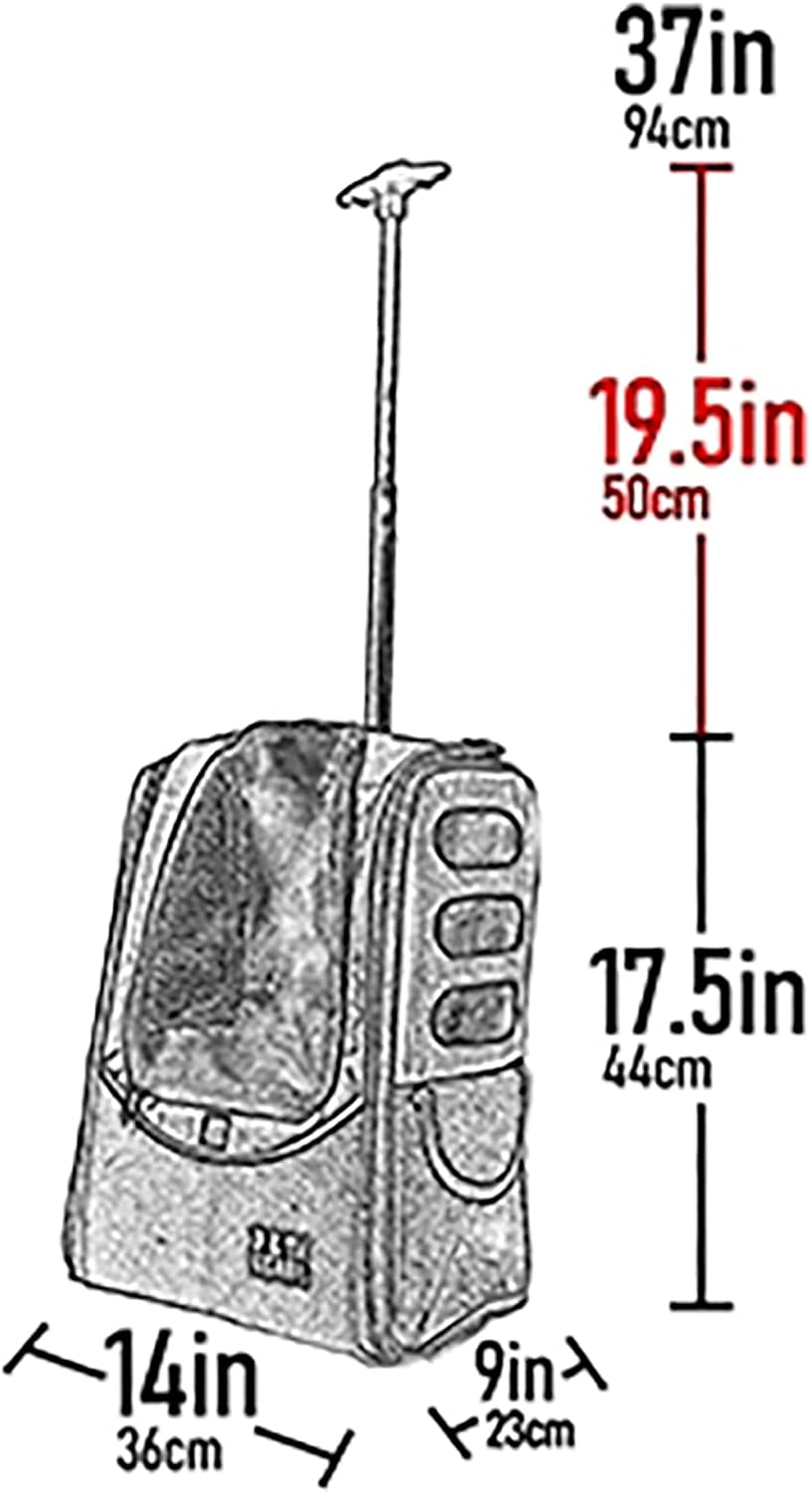 Pet Gear I-GO2 Roller Backpack, Medium Escort, NEW Sage