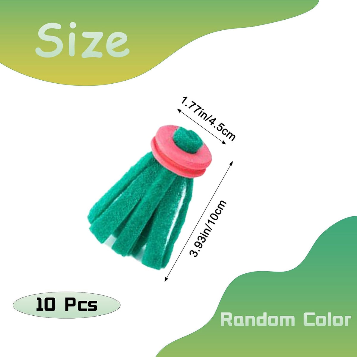20 Pcs Fish Spawning Mops for Aquarium, Replacement Breeder Mop, Floating Fish Spawn Breeding Mop for Fish Tank Aquarium Fry Hiding Decorations (Random Color)