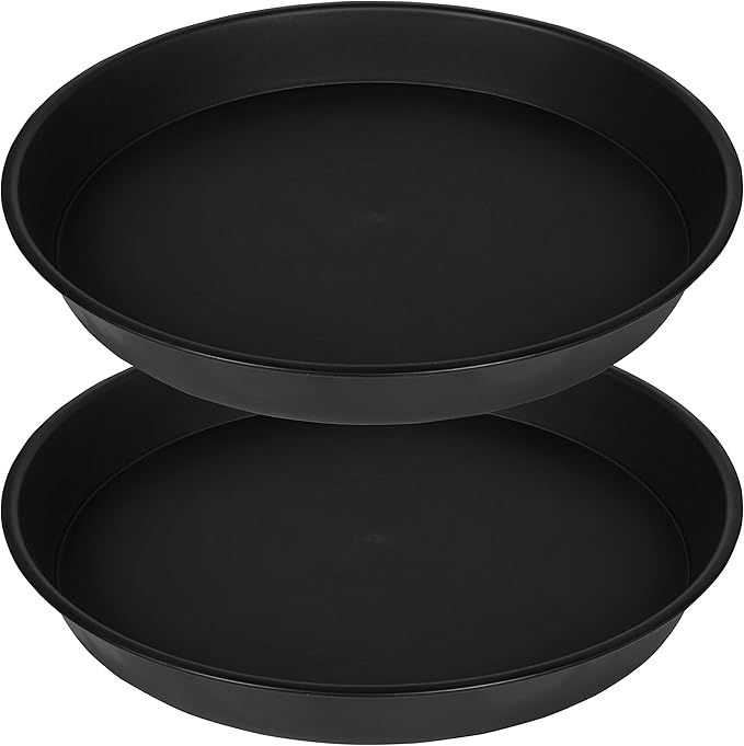 2 Pack of Bird Bath Bowl 12", 1.6" Depth, 10 12 inch Birdbath Bowls Dish Only by Bleuhome
