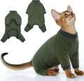 PUMYPOREITY Sticky Hair Cat Clothes, Prevent Hair Loss Cat Pajamas, Soft Cat by PUMYPOREITY
