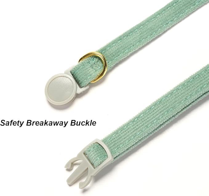 Cotton Breakaway Cat Collar - Image 2