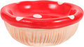 POPETPOP Ceramic Hamster Bowl Mushroom Shape Small Pet Feeding Dish
