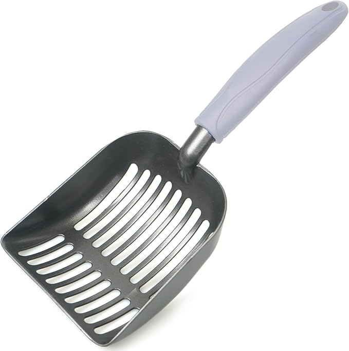 Cat Litter Scoop, Kitty Metal Scooper, Aluminum Alloy Sifter, Kitten Pooper by Frxat