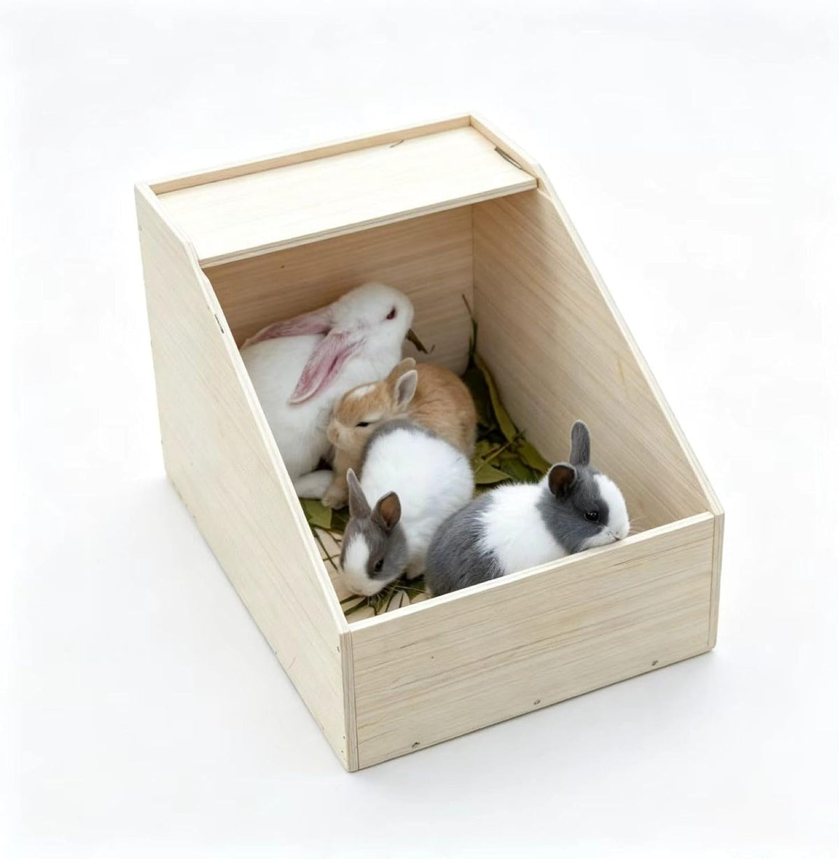 Rabbit Nesting Box, 18"x13"x12", Wood