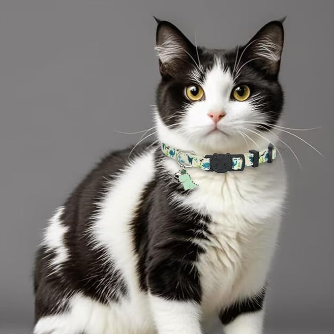 Cat Collar Breakaway, 2 Pack Cotton Cats Collars - Image 3