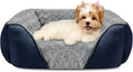 INVENHO Small Dog Bed Rectangle Washable Orthopedic Soft Calming Sleeping by INVENHO