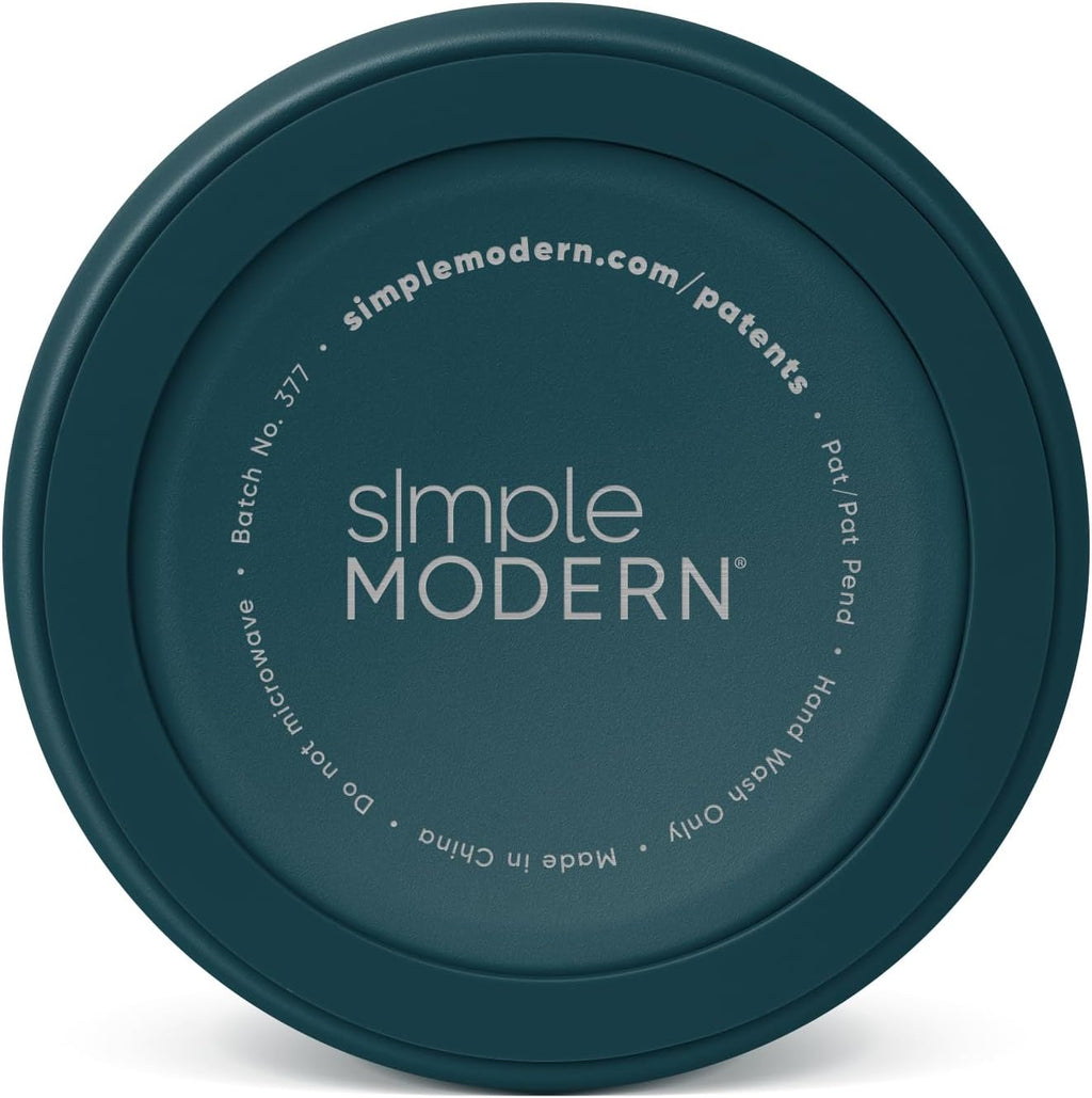 Simple Modern Dog Bowls & Cat Bowls | Large (8 Cups) | Teal