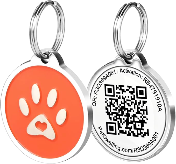 Pet Dwelling QR Code Pet ID Tag – Smart Dog & Cat ID Tags - Image 7